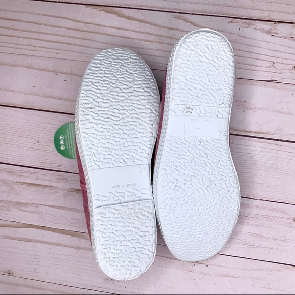 Cienta Kids Slip-On Canvas Sneaker ‘Distressed Pink’ Laceless Ecological Fabric - Picture 9 of 13